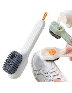 ⭐ Cepillo Dispensador Jabón Para Lavar Zapatos 2