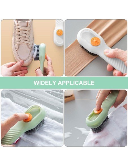 ⭐ Cepillo Dispensador Jabón Para Lavar Zapatos ⭐ Cepillo Dispensador Jabón Para Lavar Zapatos