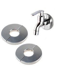 ⭐ Setx2 Bridas Autoadhesivas Tapa Escudo De Tubería Agua Gas