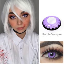 ⭐  Lentes de Contacto Crazy Goticos Angelic Gótica