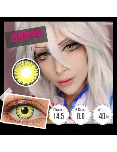 ⭐  Lentes de Contacto Crazy Goticos Angelic Gótica