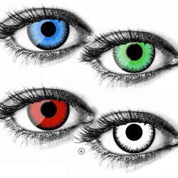 ⭐  Lentes de Contacto Crazy Goticos Angelic Gótica