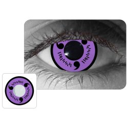 ⭐  Lentes de Contacto Anime Sharingan Red Crazy