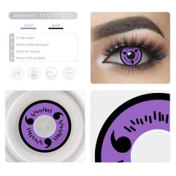 ⭐  Lentes de Contacto Anime Sharingan Red Crazy