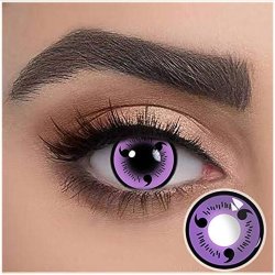 ⭐  Lentes de Contacto Anime Sharingan Red Crazy