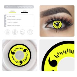 ⭐  Lentes de Contacto Anime Sharingan Red Crazy