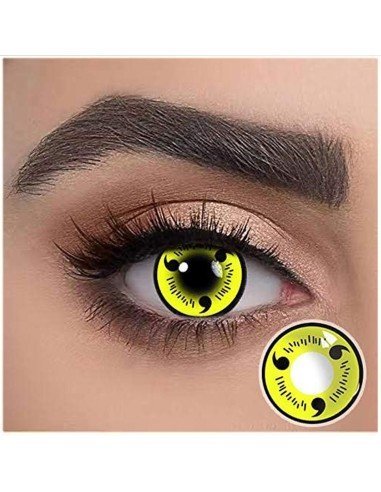 ⭐  Lentes de Contacto Anime Sharingan Red Crazy