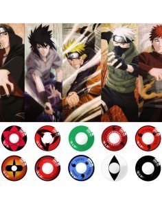 Lentes Locos Naruto Sharingan Crazy Lentes Halloween