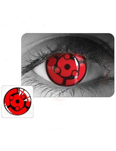 ⭐ Lentes de Contacto Anime Sasuke Eternal Blind