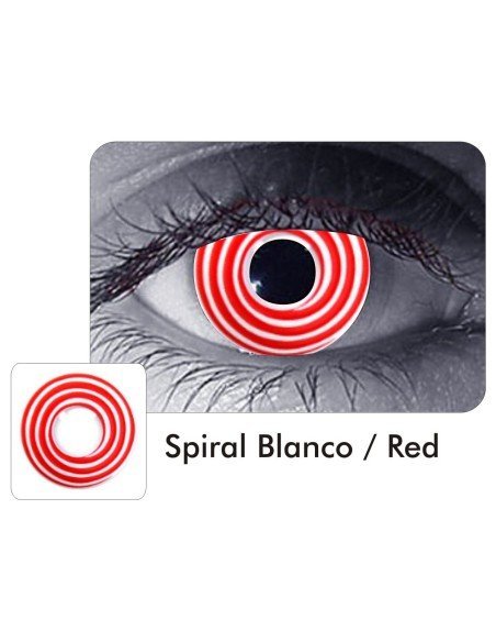 ⭐ Lentes Locos Espiral Crazy Halloween Disfraz