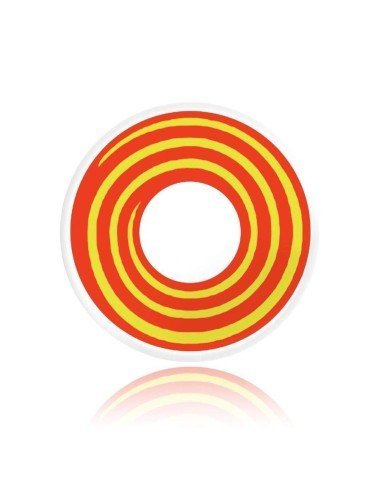 ⭐ Lentes de Contacto Locos  Espiral Crazy Halloween Disfraz