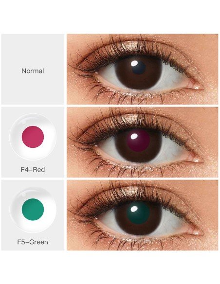 ⭐ Lentes Cosméticos King HidroCor Naturales