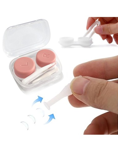 ⭐ Kit Chupa Para Extracción Lentes De Contacto + Pinza + Estuc