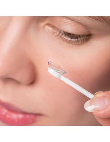 ⭐ Kit Chupa Para Extracción Lentes De Contacto + Pinza + Estuc