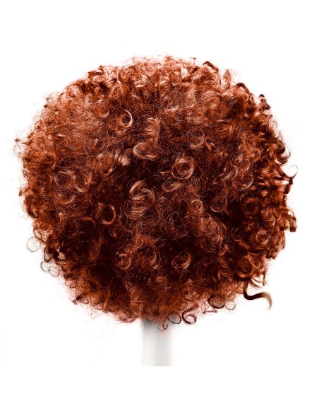 ⭐ Peluca Afro de Fantasía Café
