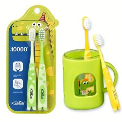 ✨ Cepillo de dientes 360 silicona para Bebé Teether Training Toothbrush
