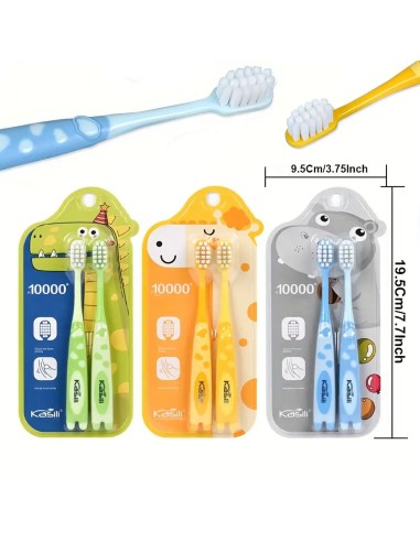 ✨ Cepillo de dientes 360 silicona para Bebé Teether Training Toothbrush