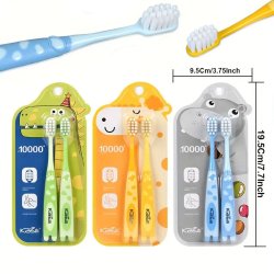 ✨ Cepillo de dientes 360 silicona para Bebé Teether Training Toothbrush