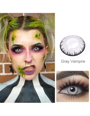 ⭐ Lentes de Contacto Crazy Wolf Lobo FX Halloween