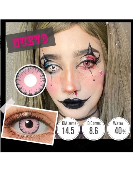 ⭐ Lentes de Contacto Crazy Wolf Lobo FX Halloween