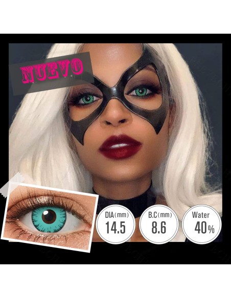 ⭐ Lentes de Contacto Crazy Wolf Lobo FX Halloween