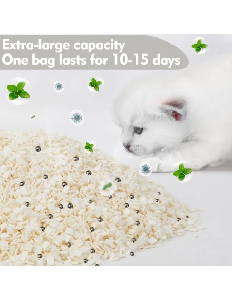 Perlas de Carbono Activado para desodorización Arena sanitaria para Gato