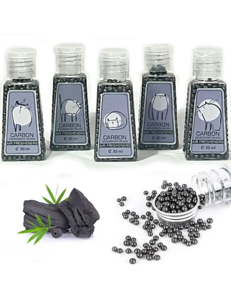 Perlas de Carbono Activado para desodorización Arena sanitaria para Gato