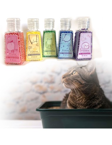 Perlas de Carbono Activado para desodorización Arena sanitaria para Gato