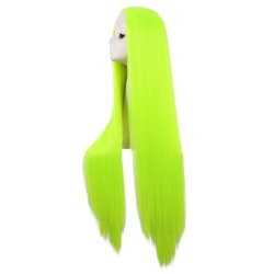 ⭐ Peluca de Kanekalon Lisa corte Recto 70 Cm Cosplay - Negro