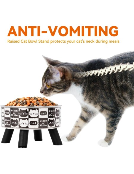 Comedero Metálico Pequeño con Relieve para Mascotas Antideslizante