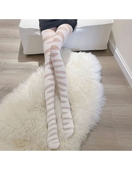 ✨ Panty medias veladas con vendas para Momia Zombie, brujas en halloween