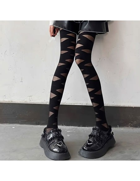 ✨ Panty medias veladas con vendas para Momia Zombie, brujas en halloween