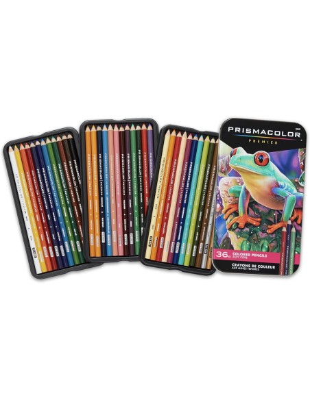 Prismacolor Premier Juego de 36 Unidades. Caja de Lápices de Colores