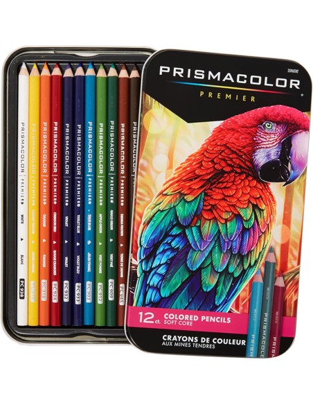 Prismacolor Premier Juego de 12 Unidades. Caja de Lápices de Colores