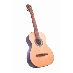 Guitarra Acústica de Estudio Premium  Redonda en Pino Ciprés