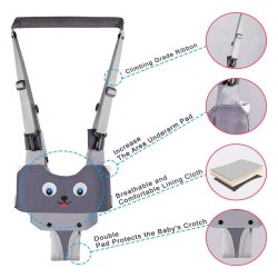 ✨ Arnés para aprender a caminar soporte caminador asistido para bebé