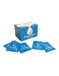 ⭐ Gel AntiBacterial Drops Clean limpia tus manos paq. x 50 sachets