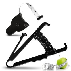 ⭐ Kit Fitness Control Adipómetro  Cinta Métrica medidores grasa corporal