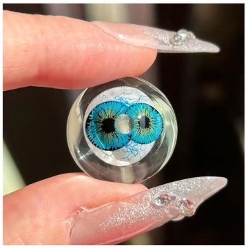 Lentes Crazy Dicoria Doble Iris Epicos Tripupila Efectos Especiales FX