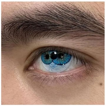 Lentes Crazy Dicoria Doble Iris Epicos Tripupila Efectos Especiales FX