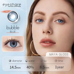 ⭐ Lentes de Contacto Cosplay Bubble Dolly Eyes