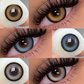 ⭐ Lentes de Contacto Cosplay Bubble Dolly Eyes