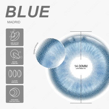 ⭐ Lentes de Contacto Cosplay Madrid Kpop Dolly Eyes