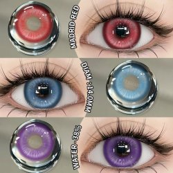 ⭐ Lentes de Contacto Cosplay Madrid Kpop Dolly Eyes