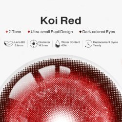 ⭐ Lentes de Contacto Cosplay Koi Kpop Dolly Eyes
