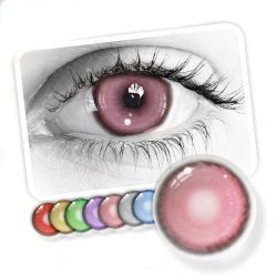 ⭐ Lentes de Contacto Cosplay Koi Kpop Dolly Eyes