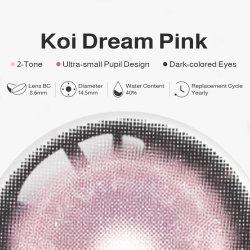 ⭐ Lentes de Contacto Cosplay Koi Kpop Dolly Eyes