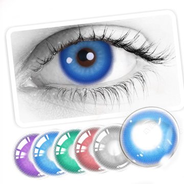 ⭐ Lentes de Contacto Cosplay Nebula Kpop Dolly Eyes