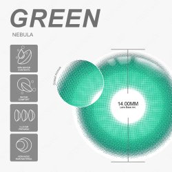 ⭐ Lentes de Contacto para Cosplay Nebula Kpop