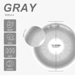 ⭐ Lentes de Contacto para Cosplay Nebula Kpop